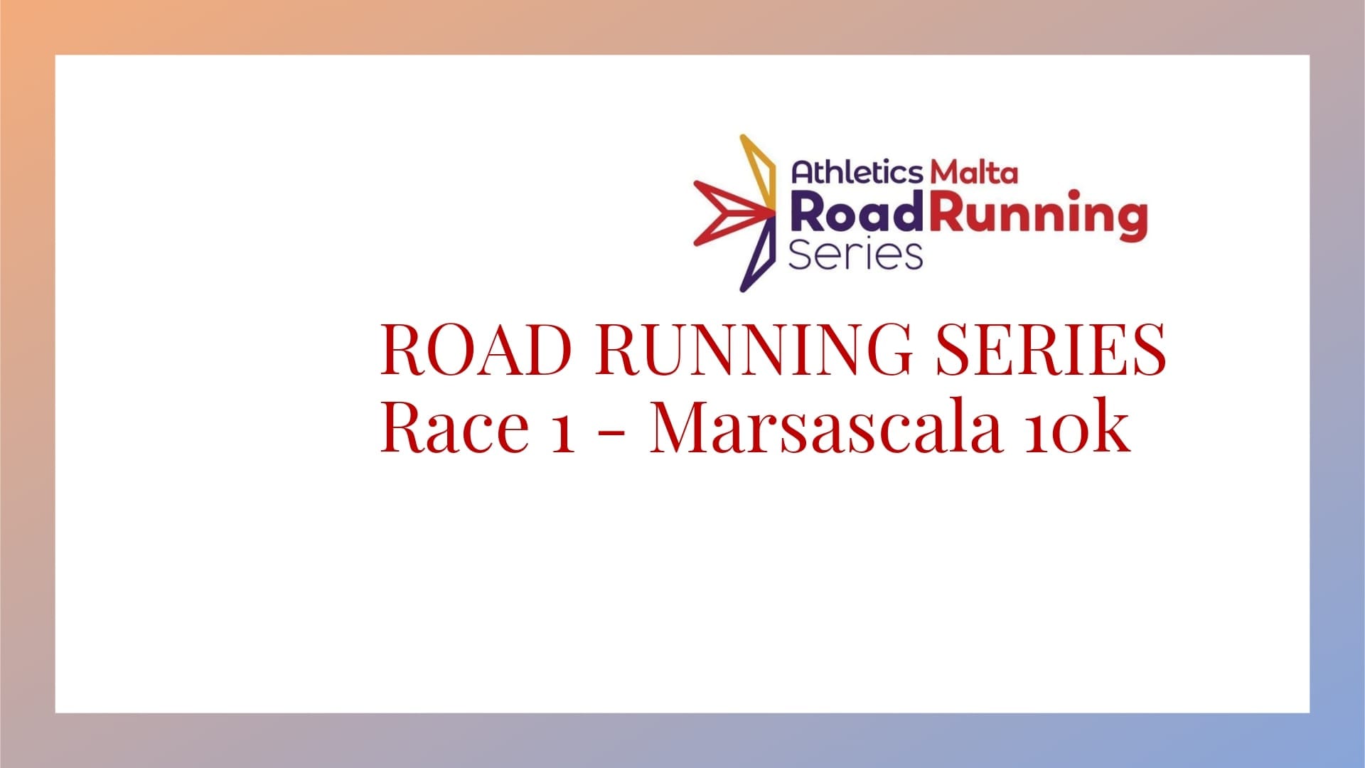 Marsascala 10k (Race 1)